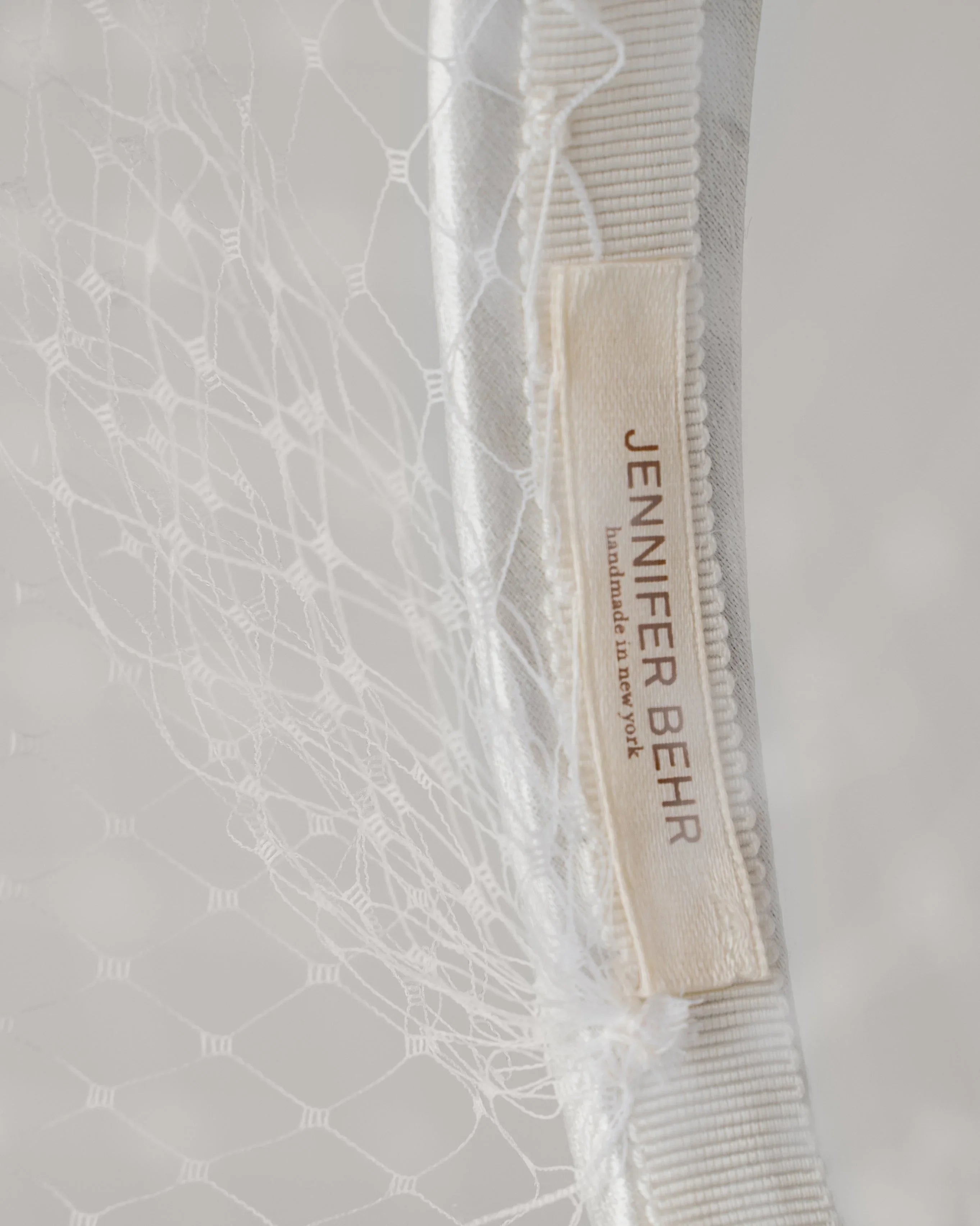 Jennifer Behr's Tori Voilette Satin Headband